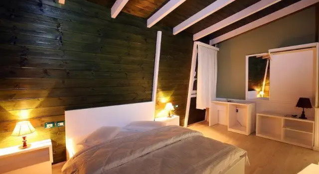 Трёхместный номер Standard с красивым видом из окна Hotel Kastria