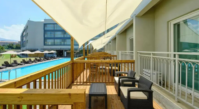 Номер Standard с видом на бассейн Shin Shin Hotel Jeju City