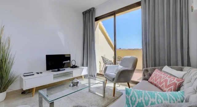 Duquesa Village Apartment - 2 Bed/2 Bath apartment with panoramic sea views, Book Lejlighed Castillo de la Duquesa Andalusien