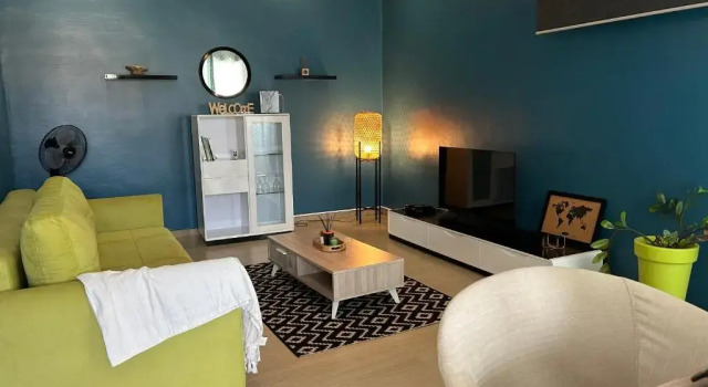 Апартаменты Charmant appartement avec terrasse, vue sur lagon