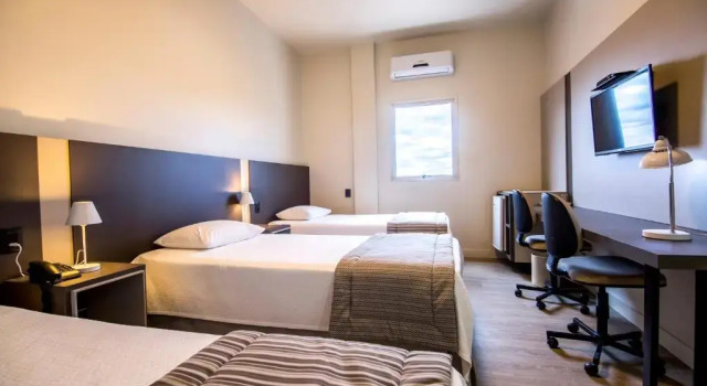 Трёхместный номер Deluxe JR Hotel Marilia
