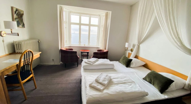 Номер Standard с видом на море Løgstør Badehotel - Hotel du Nord