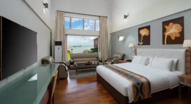 Семейный люкс с видом на море Pearl Bay Seaview