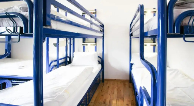 Кровать в общем номере THE 4YOU Hostel & Hotel Munich