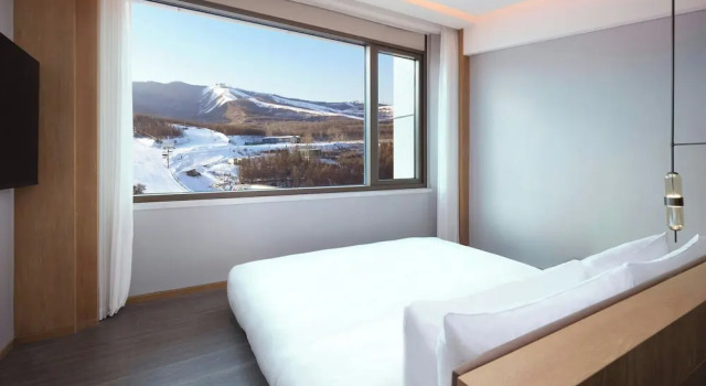 Standard Kahden hengen duplex huone Courtyard By Marriott Chongli