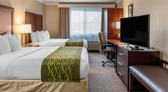 Четырёхместный номер Standard Comfort Inn Columbia Gorge