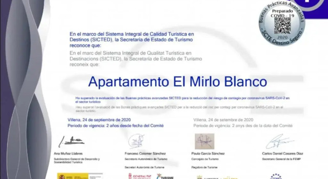 Апартаменты Apartamento El Mirlo Blanco