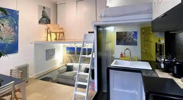 Atelier D’Artiste # Artiste Loft # 35m2, Забронировать Отель Париж Иль-де-Франс, рядом с Монгале