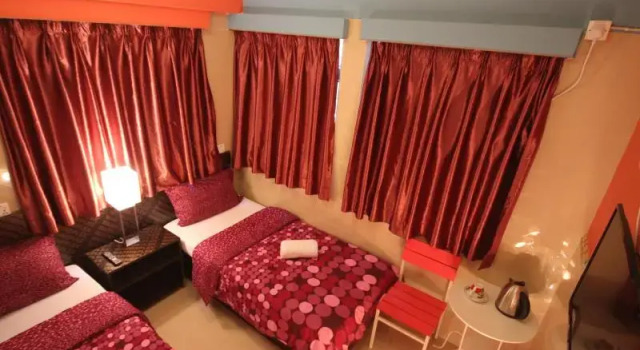 Кровать в общем номере Comfort Hostel