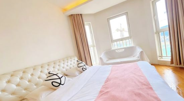 Люкс с 3 комнатами с балконом и с видом на сад Seaside Impression Holiday Apartment Hotel