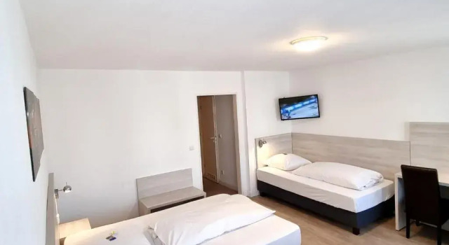 Трёхместный номер Standard Adler Hotel Frankfurt