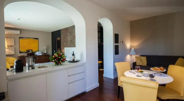 Люкс с видом на озеро Quercia Belvedere Relais