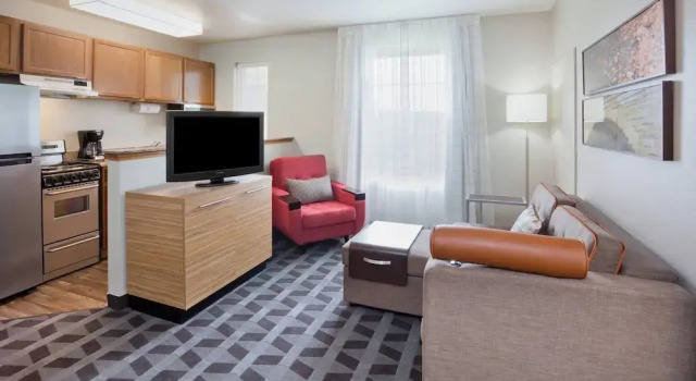 Люкс с 2 комнатами TownePlace Suites Minneapolis Eden Prairie