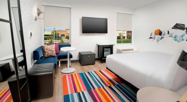 Номер Deluxe Aloft by Marriott Dallas DFW Airport Grapevine