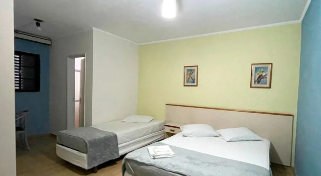Номер Standard Central Park Hotel São Carlos - Fácil Acesso USP e Industrial - Ar condicionado
