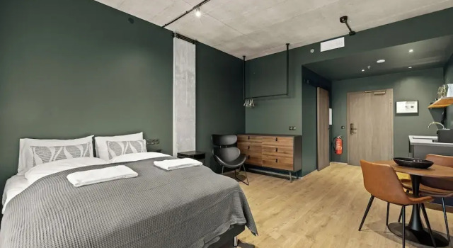 Студия Deluxe Aurora Nooks Apartments by Heimaleiga