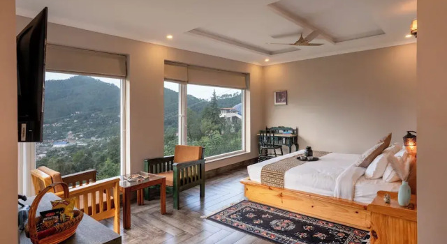 Люкс Yecha House - Mountain & Lake View Retreat, Bhimtal