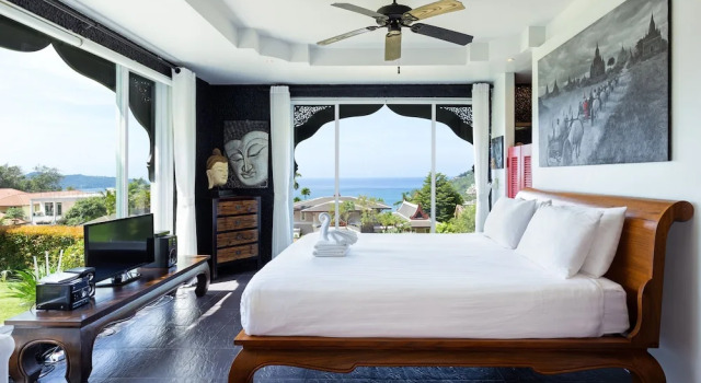 Вилла Spectacular Ocean Views 8BR Pool Villa Sawan in Patong! Relax & Play - Billiard, Table football, Gym & Sauna