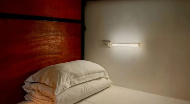 Кровать в общем номере Green Gen Hotel Phuket