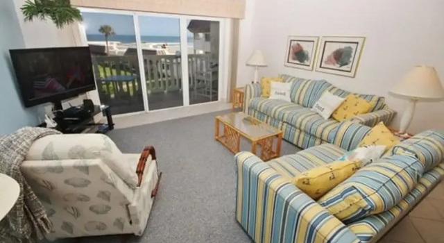 Chateau by the Sea 31C Apartment 2, Забронировать Апартаменты/квартира Апартаменты Нью-Смирна-Бич, рядом с Парк 27 Авеню, Апартаменты/квартира