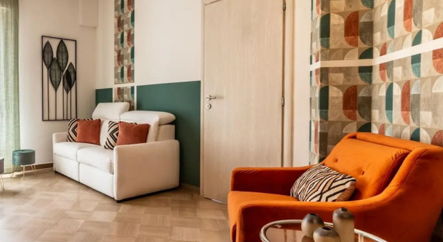 Апартаменты Riva di Reno Colorful Apartment by Wonderful Italy
