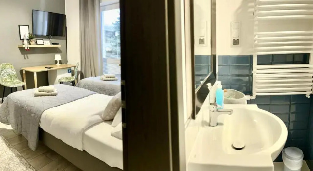 Двухместный номер Standard с балконом Pokoje i Apartamenty Willa Bielany