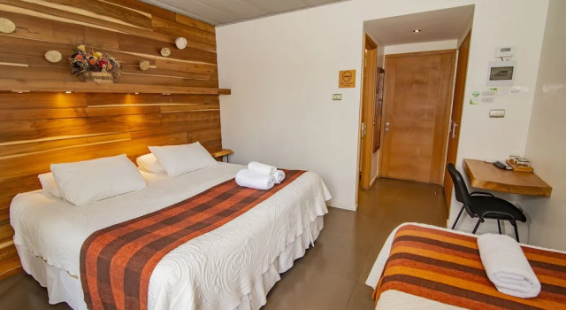 Трёхместный номер Standard с балконом Hotel Cumbres de Pucón