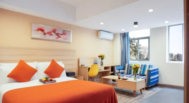 Люкс Business City-state boutique hotel (Shilongzi Branch)