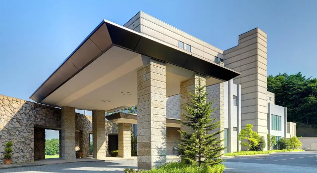 Люкс с красивым видом из окна Island Hotel & Resort Nasu