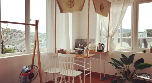 Четырёхместный номер Deluxe Nhà Dalat House