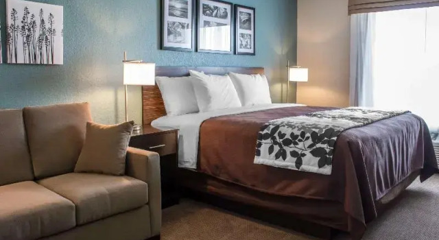 Четырёхместный номер Standard Sleep Inn & Suites Fort Dodge