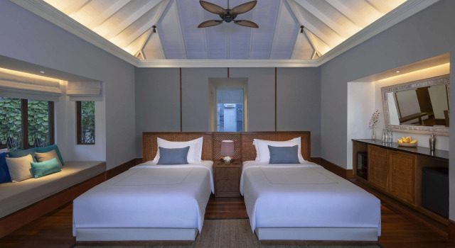 Pool Residence Beach с 2 комнатами Anantara Kihavah Maldives Villas