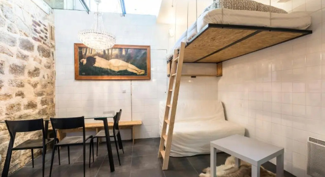 Апартаменты Original, cosy 25m² near CANAL ST-MARTIN