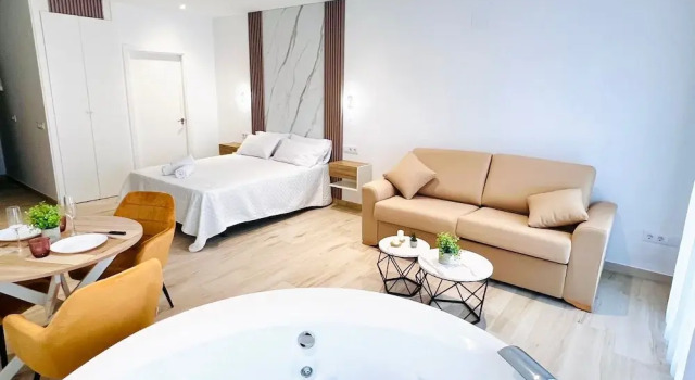 Студия Comfort La Serrería-Premium Suite Apartments & Private Jacuzzi