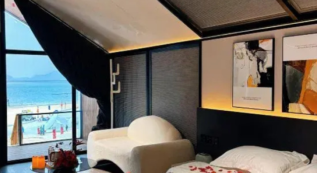 Люкс On the Sea Park Starry Sky Campsite Homestay