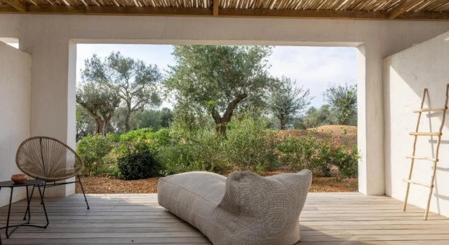 Люкс с видом на сад VILLA FLAKA Boutique Hôtel Wellness