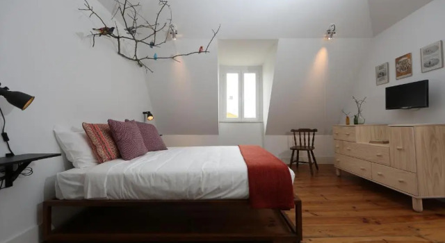Номер Deluxe De Pedra e Sal Hostel & Suites