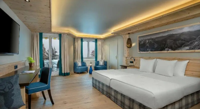 Трёхместный номер Deluxe Hotel Seehof Davos