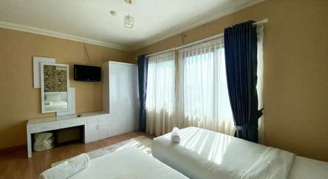 Cozy Furnished 3Br At Grand Setiabudi Apartment, Rezervasyon Daire Bandung Kidul Bandung