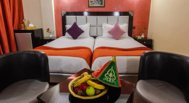 Двухместный номер Superior с видом на бассейн Hotel Meriem Marrakech