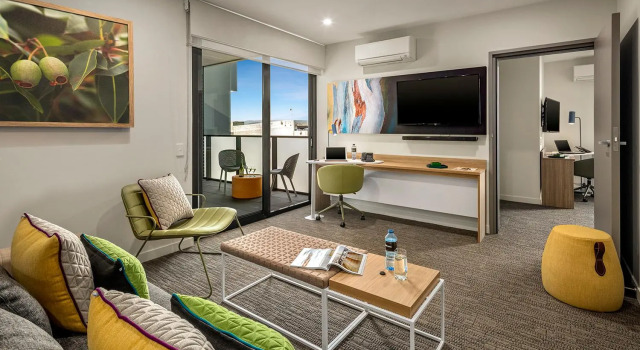 Апартаменты с 2 комнатами Quest Dandenong Central