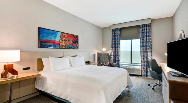 Люкс с видом на океан Hilton Garden Inn Biloxi