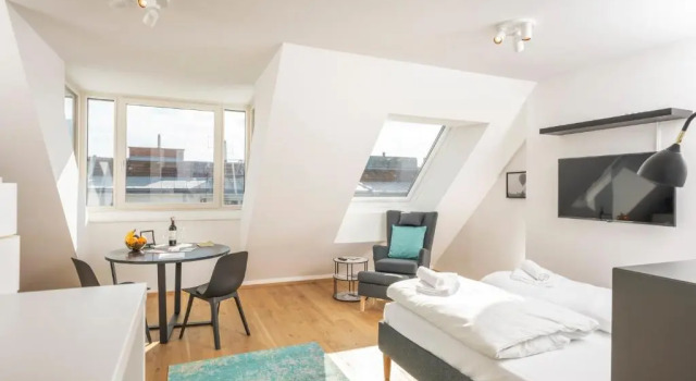 Апартаменты Rooftop Apartments mit großer Terrasse
