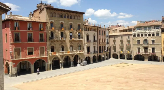 Апартаменты Apartaments Vicus 2 con vistas a la Plaza Mayor de Vic