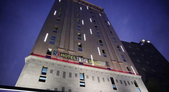 Кровать в общем номере Boutique Hotel SB Yeouido