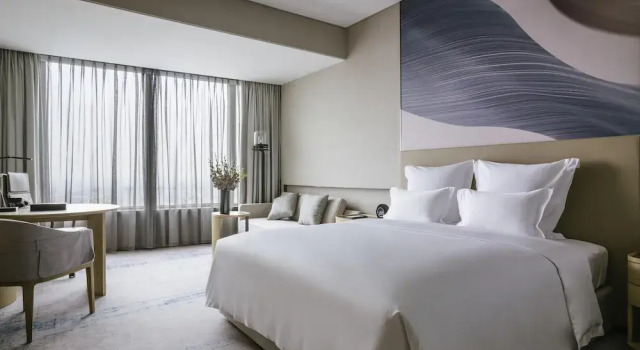 Двухместный клубный номер Executive с видом на город Pullman Shanghai Qingpu Excellence