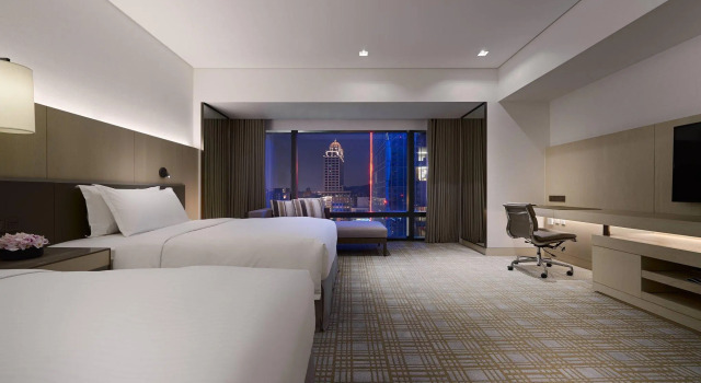 Четырёхместный номер Standard Taipei Marriott Hotel