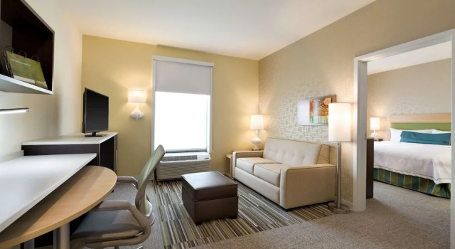 Люкс c 1 комнатой Home2 Suites by Hilton Cincinnati Liberty Township