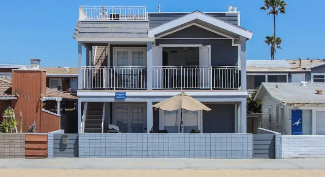 1404 W Ocean Front C 68167 by RedAwning, Забронировать Дом для отпуска Ньюпорт-Бич Beach Cities Orange County