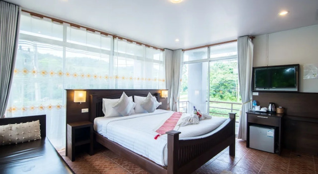 Номер Deluxe Lanta Nice Beach House